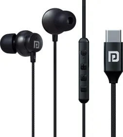Portronics Conch Z ANC Type-C Wired Earphones