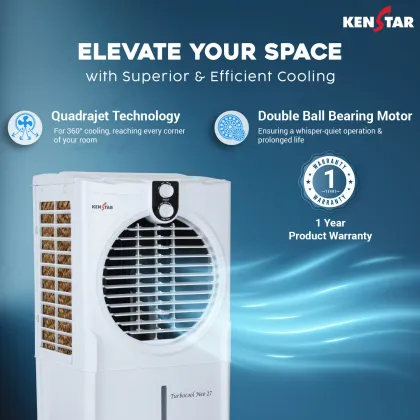 Kenstar Turbo Cool Neo 27 L Personal Air Cooler