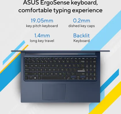 Asus Vivobook 15 X1504VA-NJ3321WS Laptop (13th Gen Core i3/ 8GB/ 512GB SSD/ Win11)