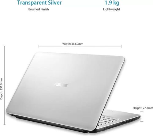Asus X543MA-GQ497T Laptop (Celeron Dual Core/ 4GB/ 1TB/ Win10 Home)