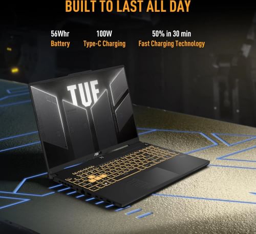 Asus TUF Gaming F16 FX607VU-RL174W Laptop (Intel Core 5 210H/ 16GB/ 512GB SSD/ Win11/ 6GB Graph)