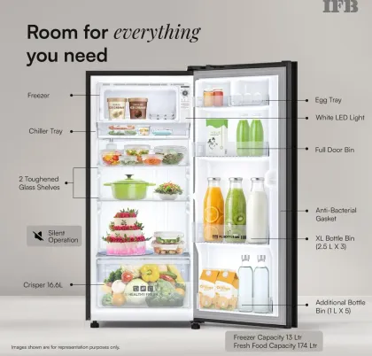 IFB IFBDC-213DYOGE 187 L 4 Star Single Door Refrigerator