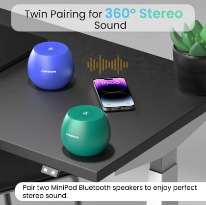 Ambrane MiniPod 5W Bluetooth Speaker