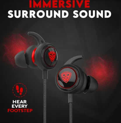 SpinBot BattleBudz C30 Type-C Wired Gaming Earphones