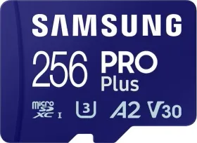 Samsung Pro Plus 256 GB Micro SDXC UHS-1 Memory Card