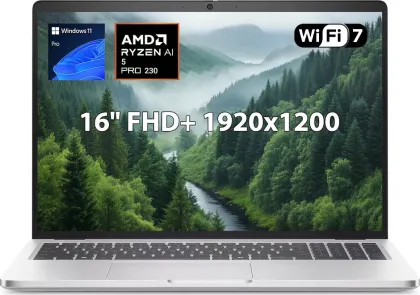 Dell Pro 16 Plus Business Laptop (AMD Ryzen 5 Pro 230/ 16GB/ 512GB SSD/ Win 11)