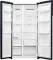 Haier HES-690GK 596 L 3 Star Side by Side Refrigerator
