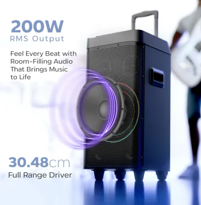 Zebronics Party Fyre 900 200W Bluetooth Speaker