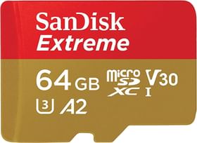 SanDisk Extreme A2 64GB Class 3 UHS-I Micro SDXC Memory Card