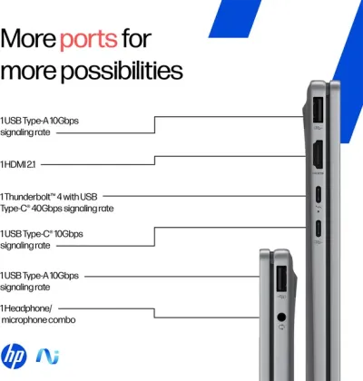HP OmniBook X Flip 14-fm0119T 2-in-1 Laptop (Intel Core Ultra 5 226V/ 16GB RAM/ 512GB SSD/ WIn 11)