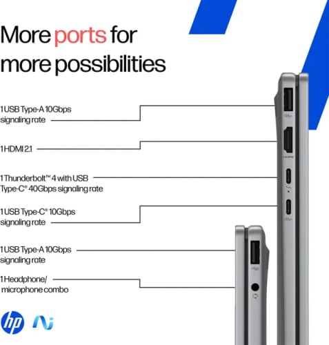 HP OmniBook X Flip 14-fm0119T 2-in-1 Laptop (Intel Core Ultra 5 226V/ 16GB RAM/ 512GB SSD/ WIn 11)