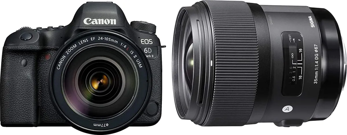 Canon EOS 6D Mark II DSLR Camera (EF 24-105 mm F/4L IS II