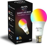 Avita Domus 9W Smart LED Bulb, 16 Million Color Options (RGB) + Music Sync