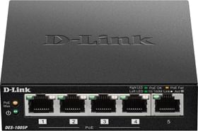 D-Link DES-1005P 5 Port 10/100 Unmanaged Desktop Switch