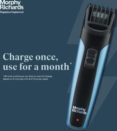 Morphy Richards AstonX BT1110 Trimmer