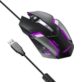 AmazonBasics ABIM01 Wired Optical Mouse