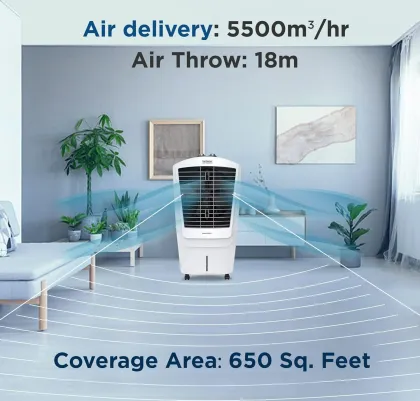 Hindware Powerstorm 80 L Desert Air Cooler