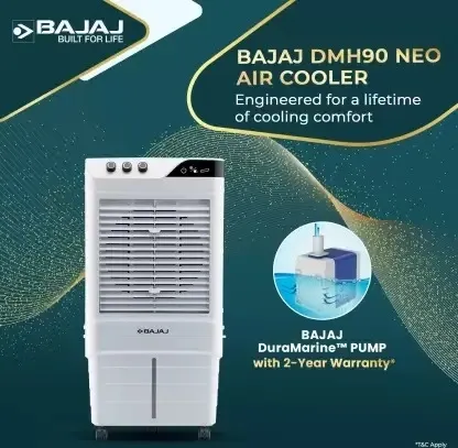 Bajaj Moon White 90 L Desert Air Cooler