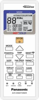 Panasonic CS/CU-KZ18AKYF 1.5 Ton 3 Star Split AC