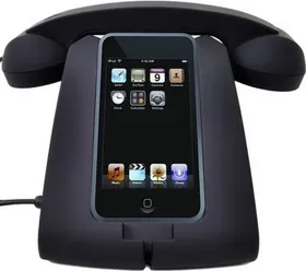 3.5mm Retro Telephone Handset Dock Stand For iPhone, Samsung S5/ S4 & Other Smart Phone