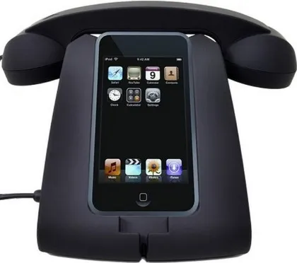 3.5mm Retro Telephone Handset Dock Stand For iPhone, Samsung S5/ S4 & Other Smart Phone