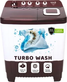 Inno-Q 95-TURBO-EXL-WM 9.5 Kg Semi Automatic Washing Machine