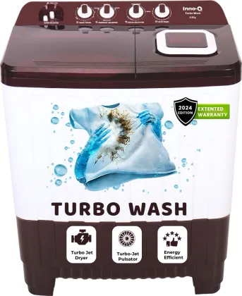 Inno-Q 95-TURBO-EXL-WM 9.5 Kg Semi Automatic Washing Machine