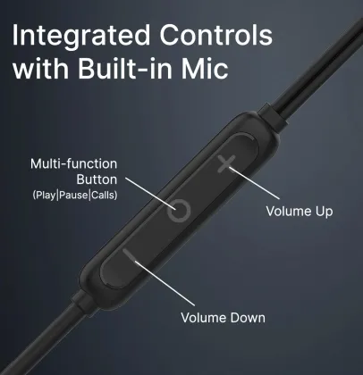 pTron Boom Play X3 Type-C Wired Earphones