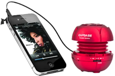 Capdase SK00-MM09 Portabale Speaker - Mono