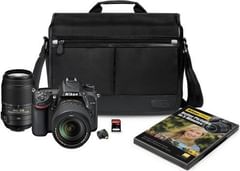 Nikon D7100 24.1 MP DX-Format CMOS Digital SLR Camera Bundle with 18-140mm and 55-300mm VR NIKKOR Zoom Lens (Black)