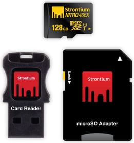 Strontium MicroSDXC NITRO UHS-I 128GB Class 10 Memory Card(466X)