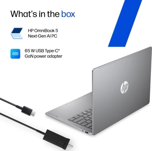 HP OmniBook 5 OLED 14-hh0030TU AI Laptop(Intel Core Ultra 7 355/ 16GB/ 1TB SSD/ Win11)