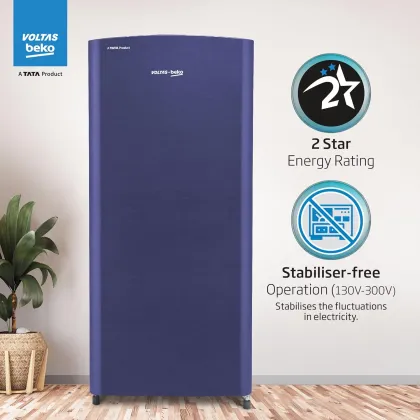 Voltas Beko RDC215D/S0XER0M0000GO 183 L 2 Star Single Door Refrigerator