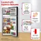 LG GL-S312SESX 272 L 2 Star Double Door Refrigerator