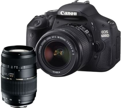 Canon EOS 600D (EF-S18-55mm IS II Lens and Tamron AF 70-300mm F/4-5.6 DSLR Camera