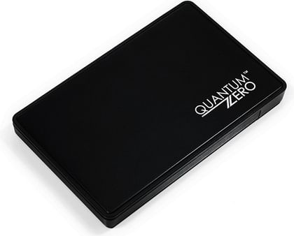 QuantumZERO QZ-HD02 USB 3.0 2.5inch Hard Drive Disk HDD/SSD External Enclosure Case (For 9.5mm, 7mm 2.5inch SATA I, II, III HDD, SSD)