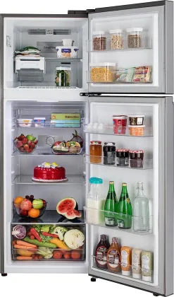 LG GL-S382SPZX 343 L 3 Star Double Door Refrigerator