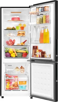 Haier HRB-3752BGB-P 325 L 2 Star Double Door Refrigerator