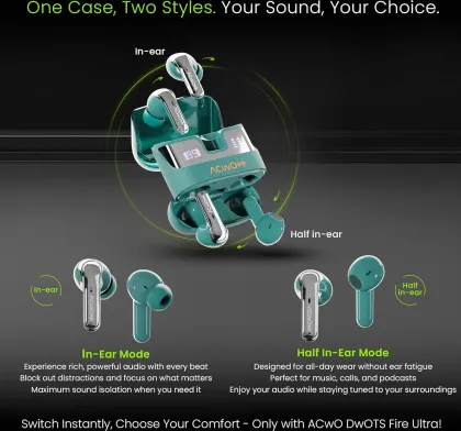ACwO DwOTS Fire Ultra True Wireless Earbuds