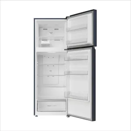 Haier HRF-4083BLGK-P 358 L 3 Star Double Door Refrigerator