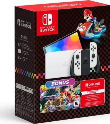 Nintendo Switch OLED – Mario Kart 8 Deluxe Bundle