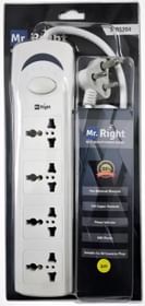 Mr. Right MR5204 2 Meter 4 Socket Surge Protector