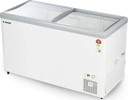 Rockwell SFRN550GT 495 L Double Glass Door Deep Freezer
