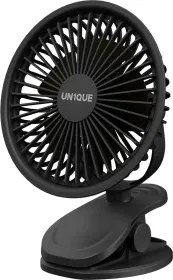 Unique Air 1 6 inch 5 Blade Portable Table Fan
