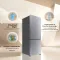 Haier HEB-242EGSA-P 237 L 2 Star Double Door Refrigerator