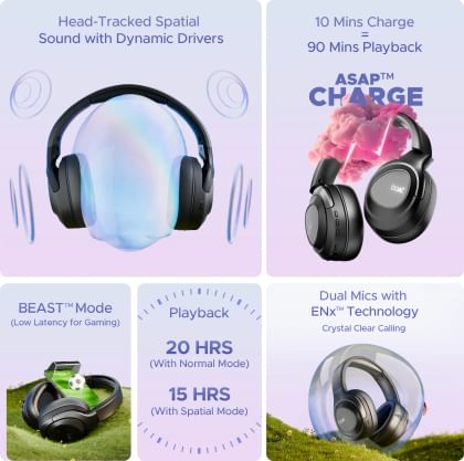 boAt Nirvana Eutopia Wireless Headphones