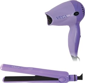 Vega Vhdh01 Hair Dryer Purple + Vega Vhsh02 Hair Straightener Purple