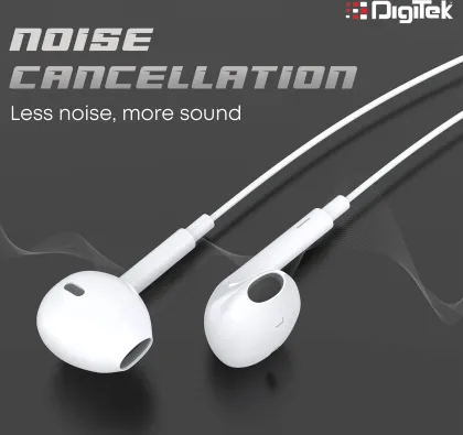 Digitek DE-044 Type-C Wired Earphones