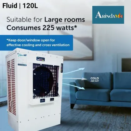 Arindamh Fluid 125 L Desert Air Cooler
