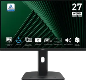 MSI PRO MP275QPG 27 Inch Quad HD Monitor